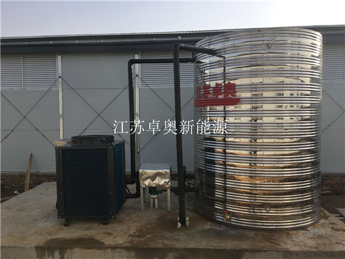 南京中鐵十三局工地空氣能熱水工程